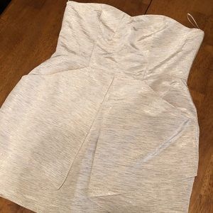 Metallic Cocktail Dress